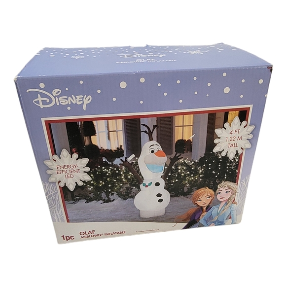 Disney Holiday Disneys Christmas Inflatable Of Olaf From Frozen 4